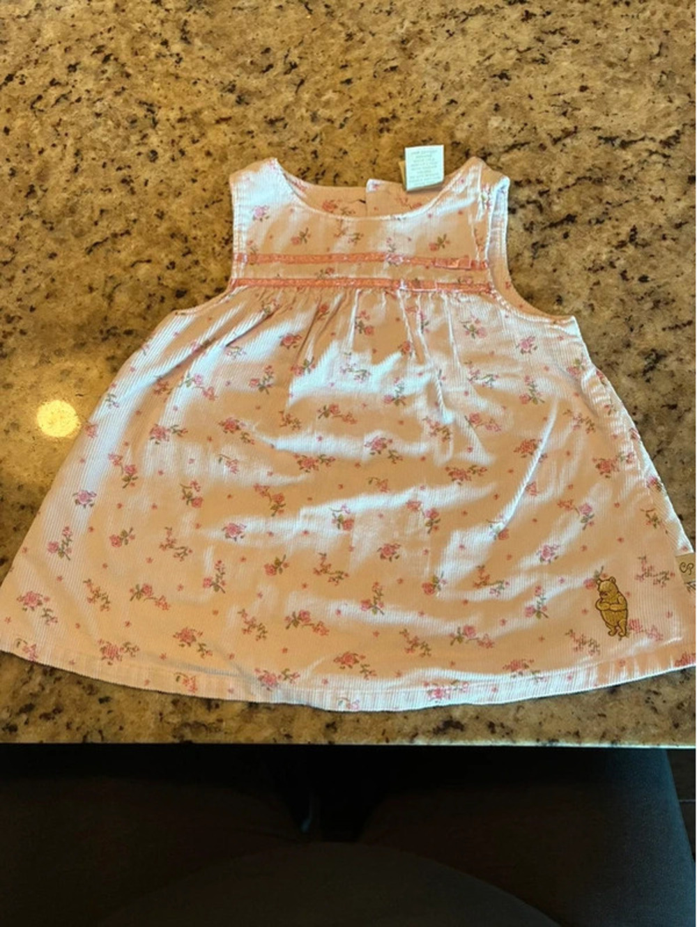 Classic Pooh corduroy dress